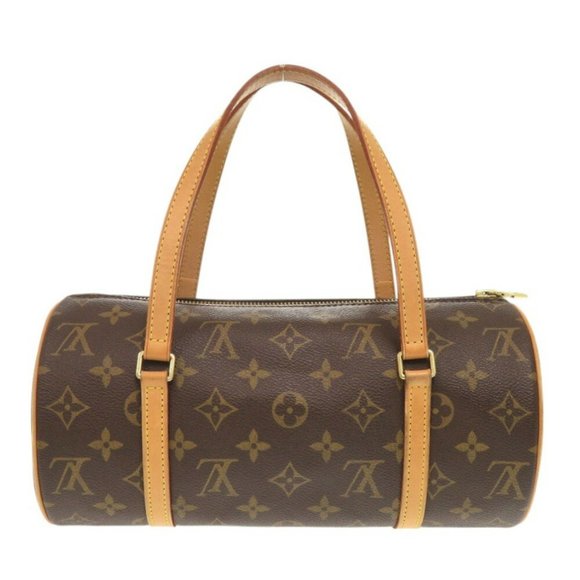 LOUIS VUITTON Authentic Brown Monogram Papillon 26 Bag - Picture 3 of 10